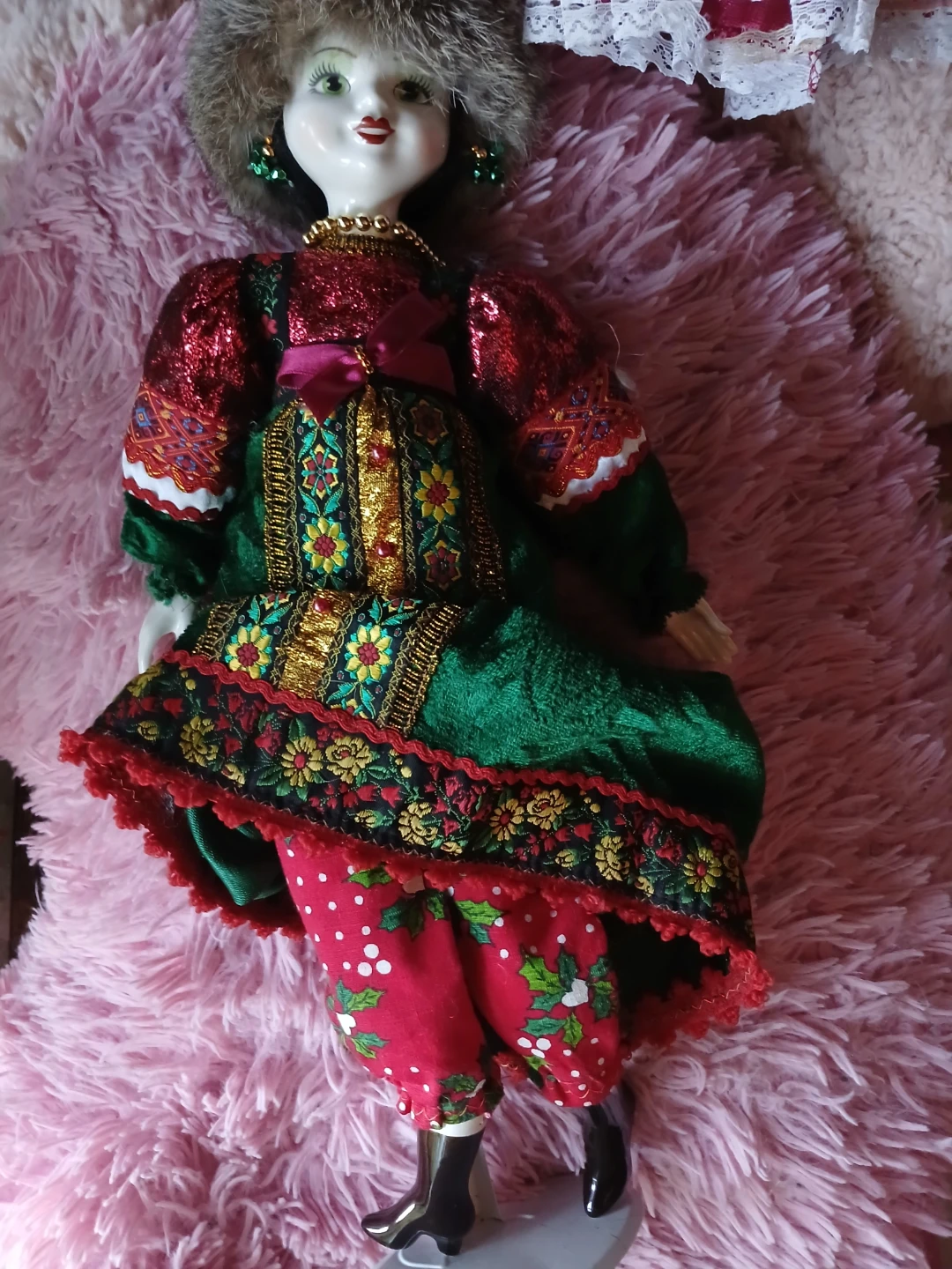Decorative Doll in Traditional Russian Attire - photo 2