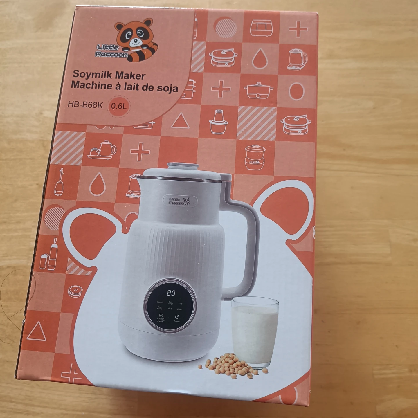 Little Raccoon Soymilk Maker HB-B68K 0.6L