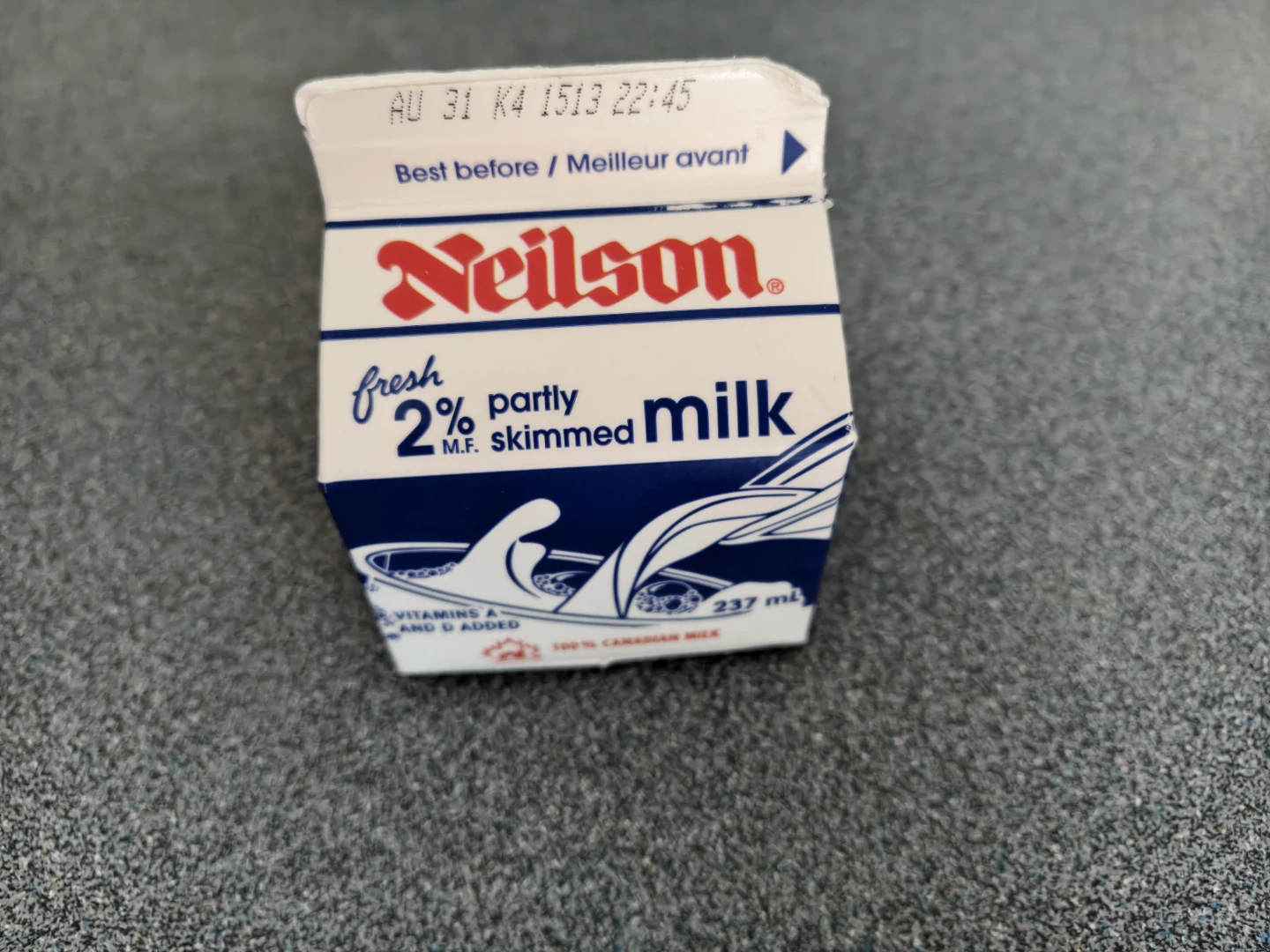Neilson 2% Partly Skimmed Milk