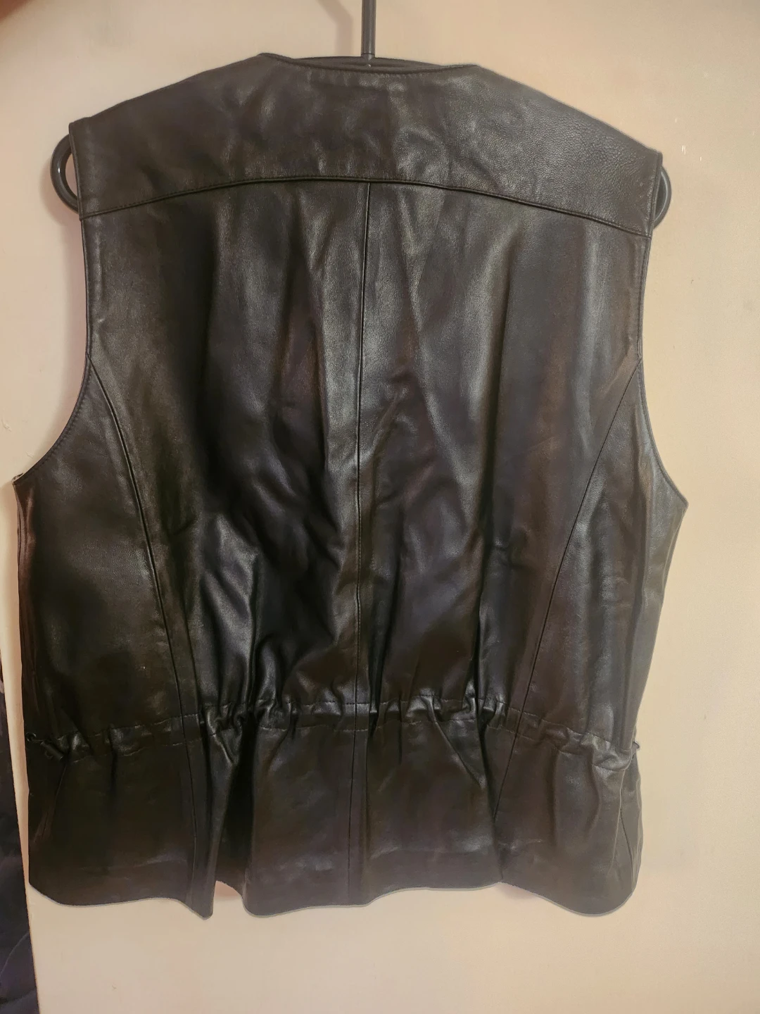 Premium Italian Lambskin Leather Jacket - Size L