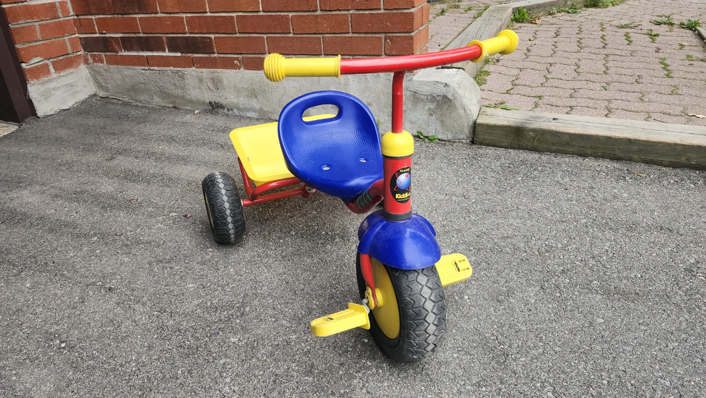 Kids' Tricycle with Wagon