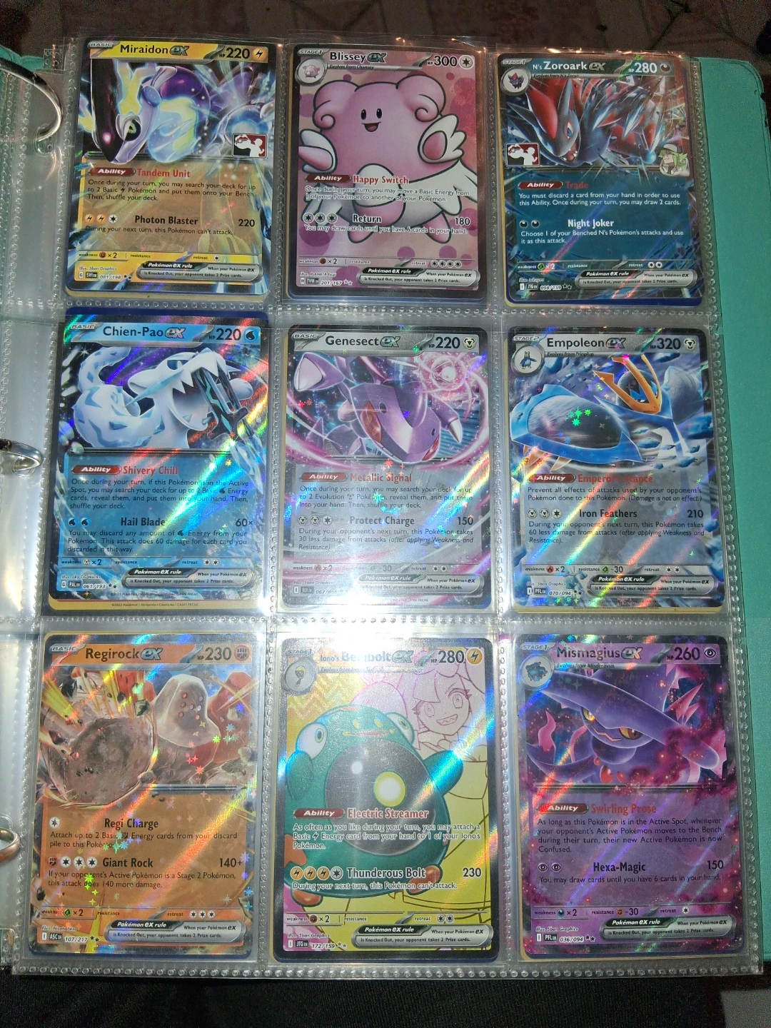 Assorted Pokemon Trading Cards