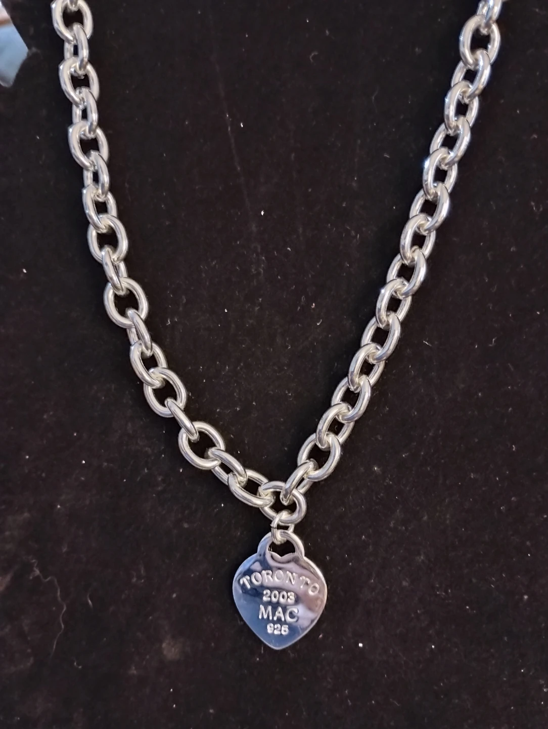 Sterling Silver Heart Necklace