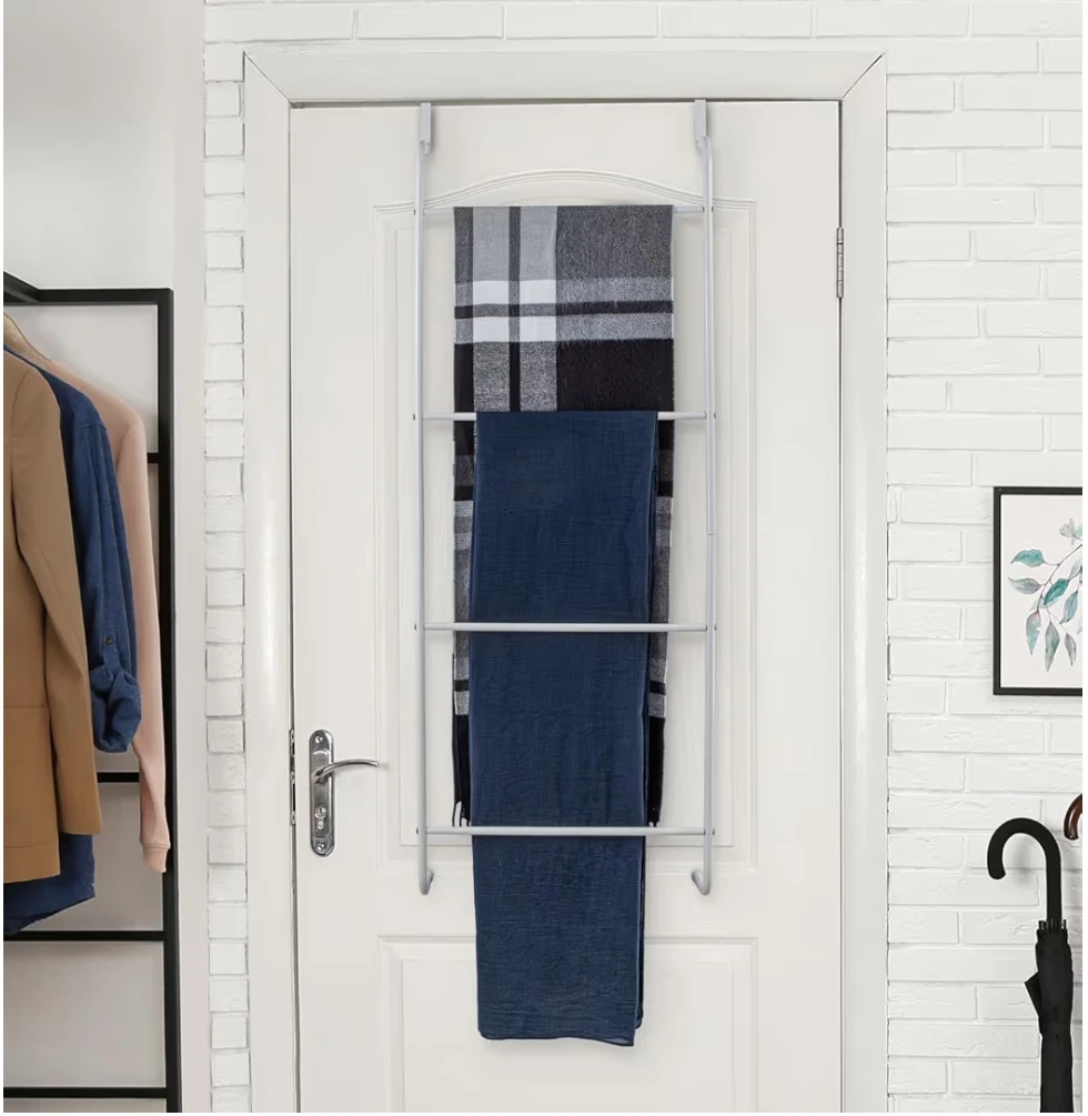 White Over-the-Door Towel Rack New - photo 5