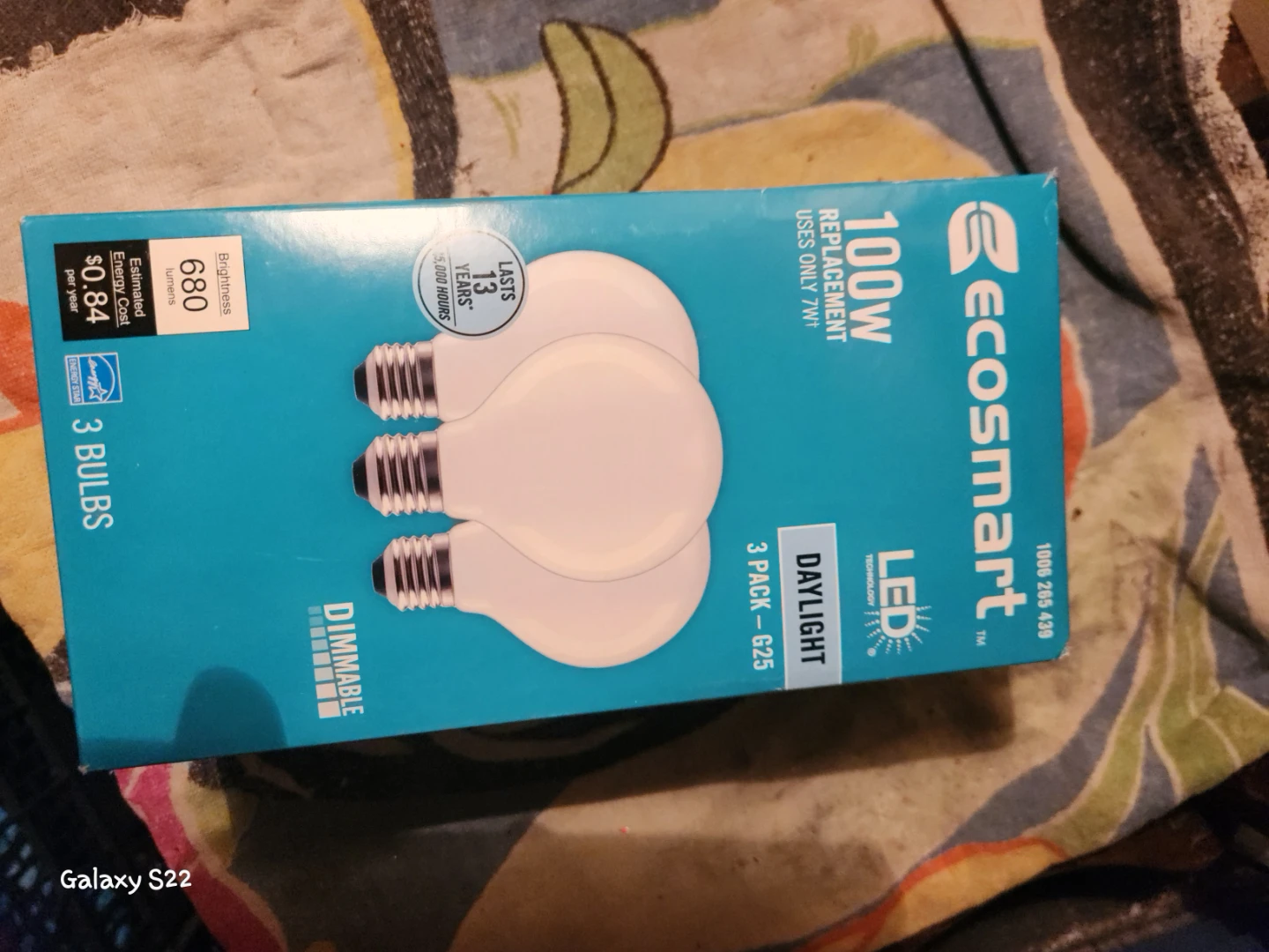 EcoSmart 100W Equivalent LED Bulbs - 3 Pack