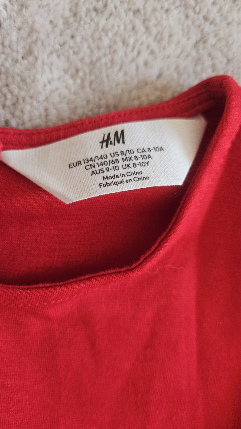 H&M Red Plaid Dress - Size 8-10 - photo 2