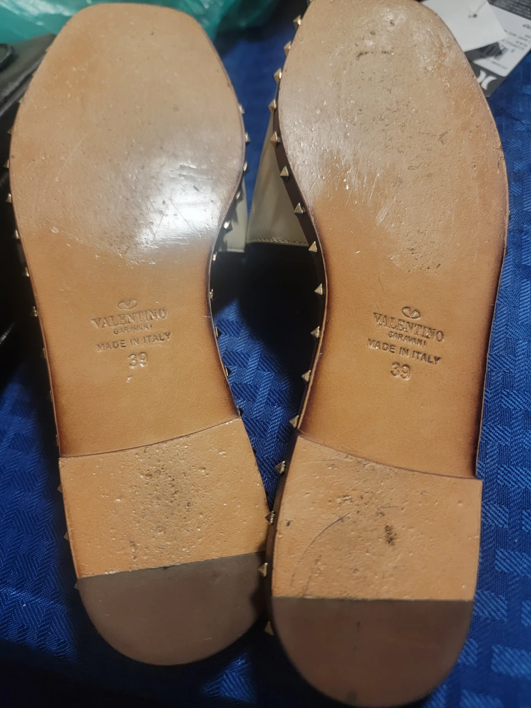 Valentino Garavani Studded Slide Sandals - photo 3