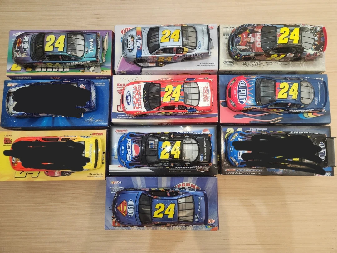 Jeff Gordon 1:24 Diecasts