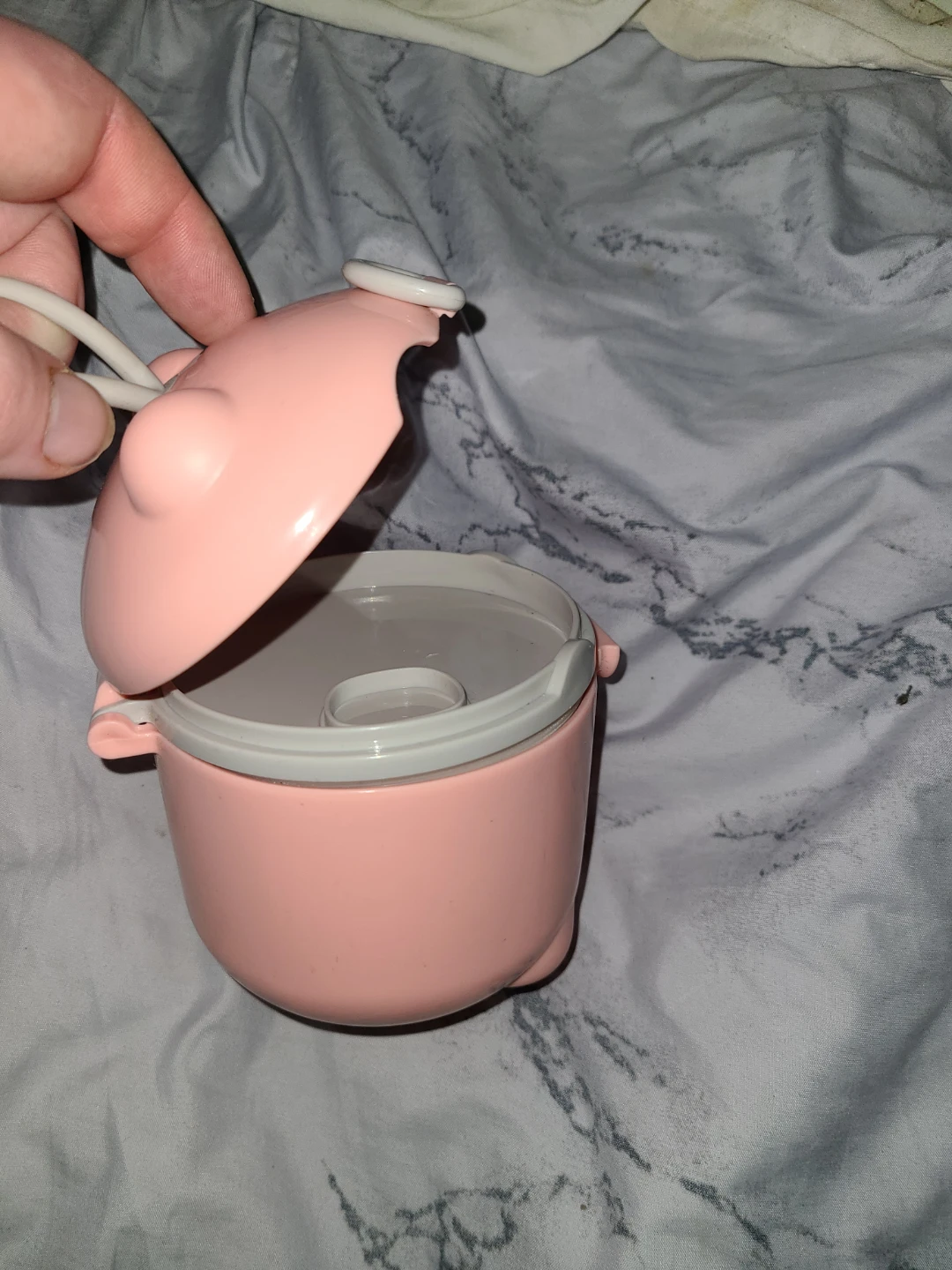 Pink Portable Food Container - photo 2