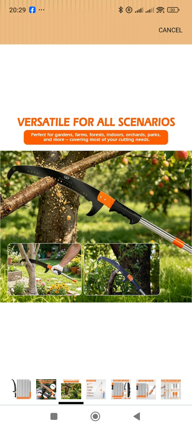 GARDEN TOOLS Pole Saw - photo 4