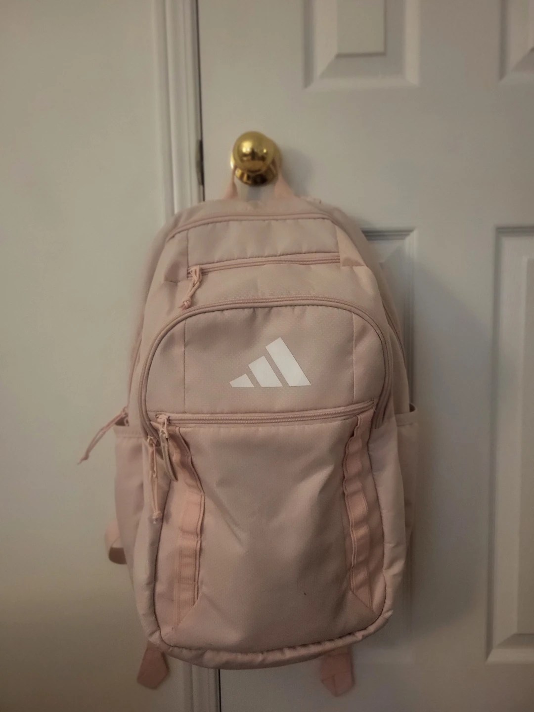 Light Pink Adidas Backpack
