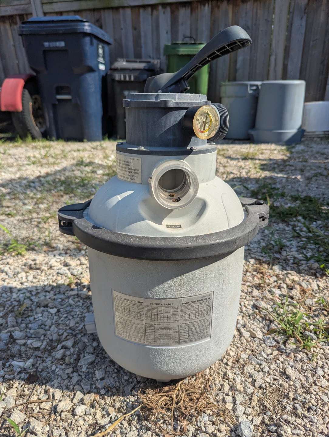 INTEX Ground pool pump system - photo 3