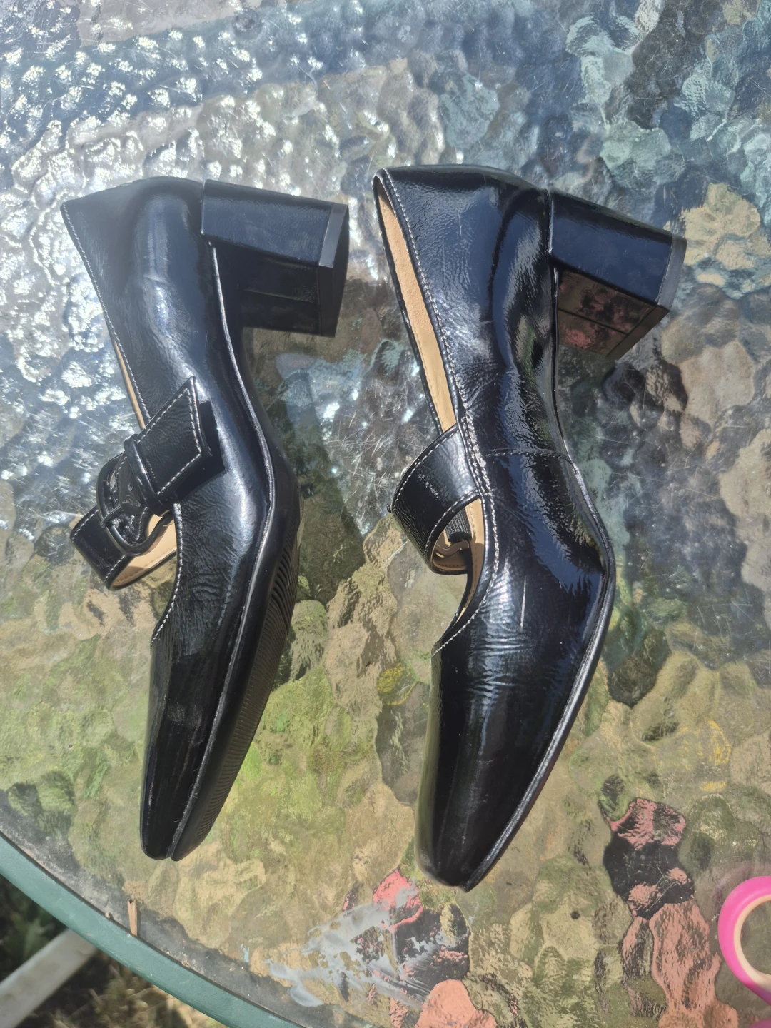 Naturalizer Black Patent Mary Jane Heels - photo 3