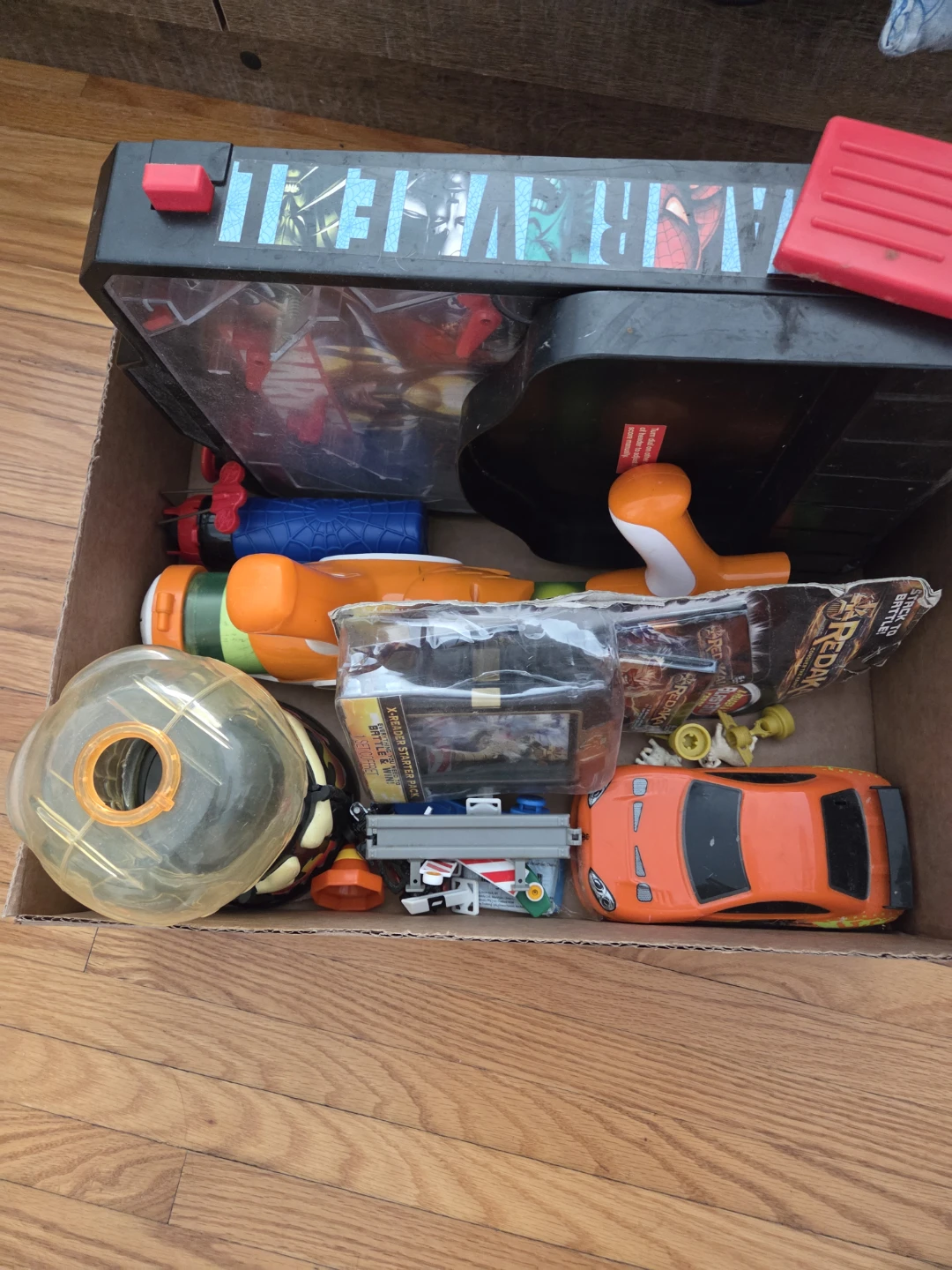 Marvel and Race Car Toy Bundle