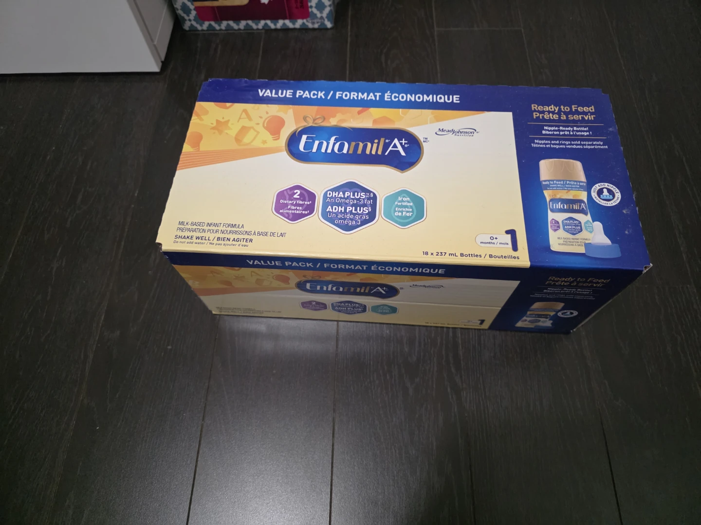 Enfamil A+ Infant Formula Ready to Feed (18 Pack) - Sealed