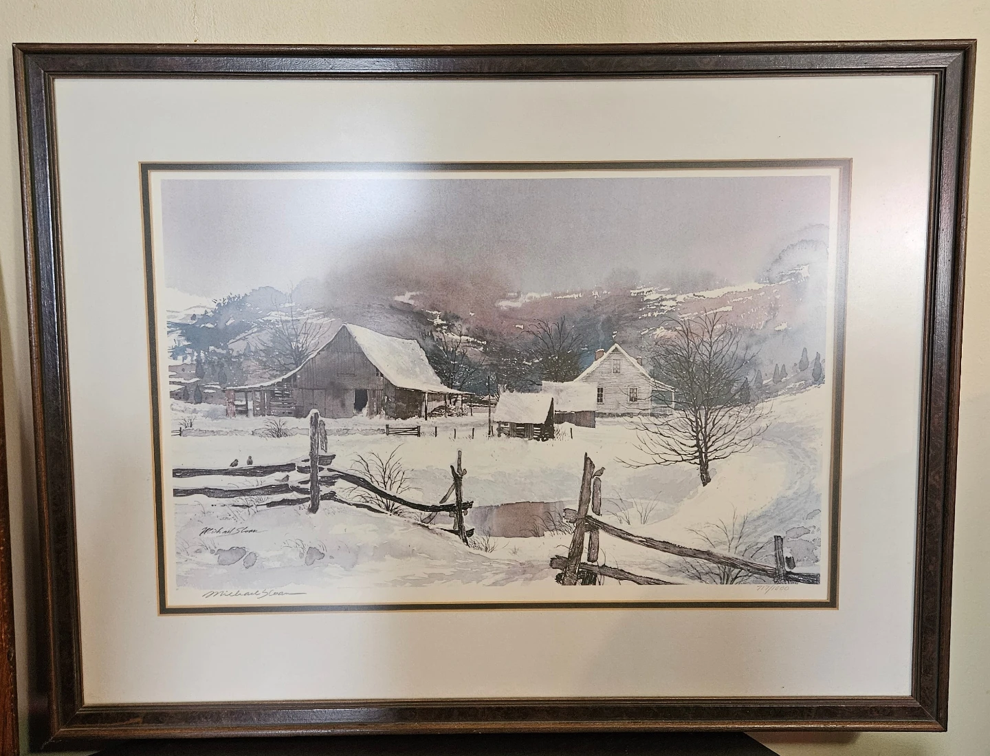 Michael Sloan "Foothills" Limited Edition Print