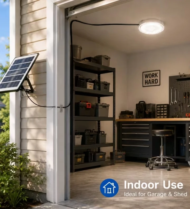 (BRAND NEW) Solar Ceiling Light with Remote Control