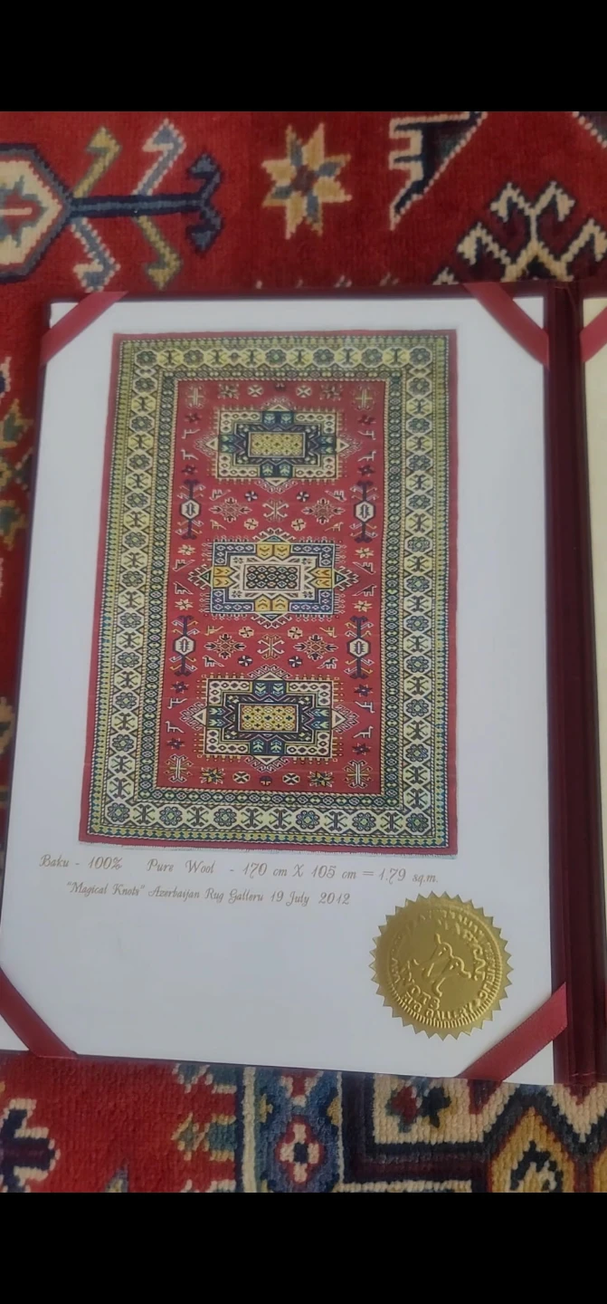 Azerbaijan Baku "Magical Knots" Rug 170 cm x 105 cm - photo 3