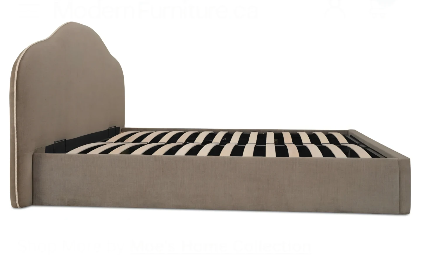 Modern Furniture Storage Queen Bed Frame - photo 2