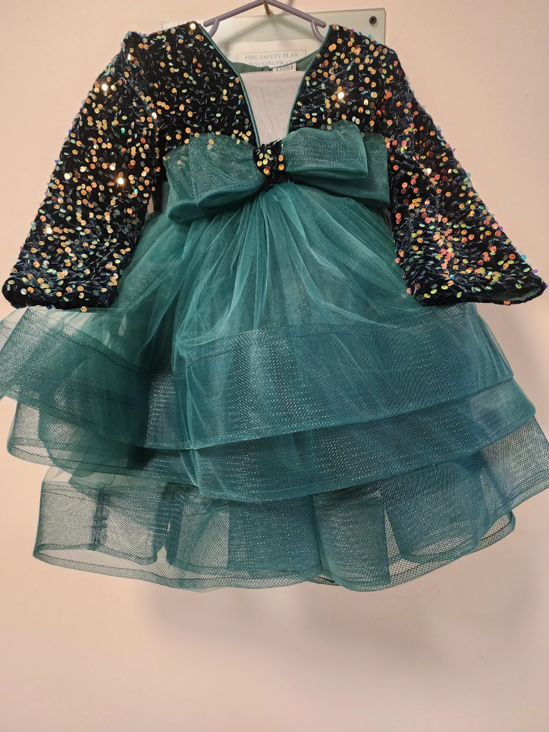 Girls' Sequin and Tulle Dress - photo 5