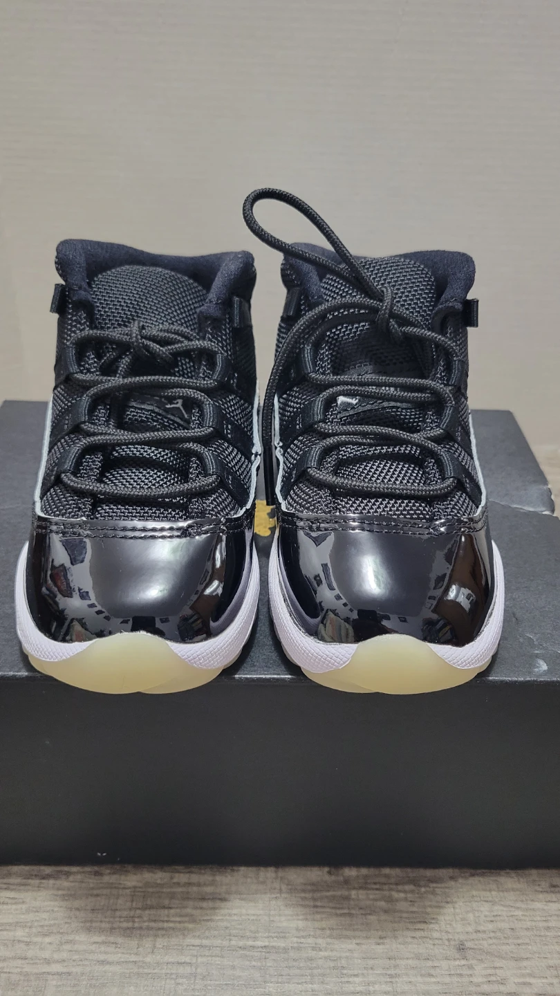 Jordan 11 Retro TD Black/Multi-Color Toddler Shoes - photo 5