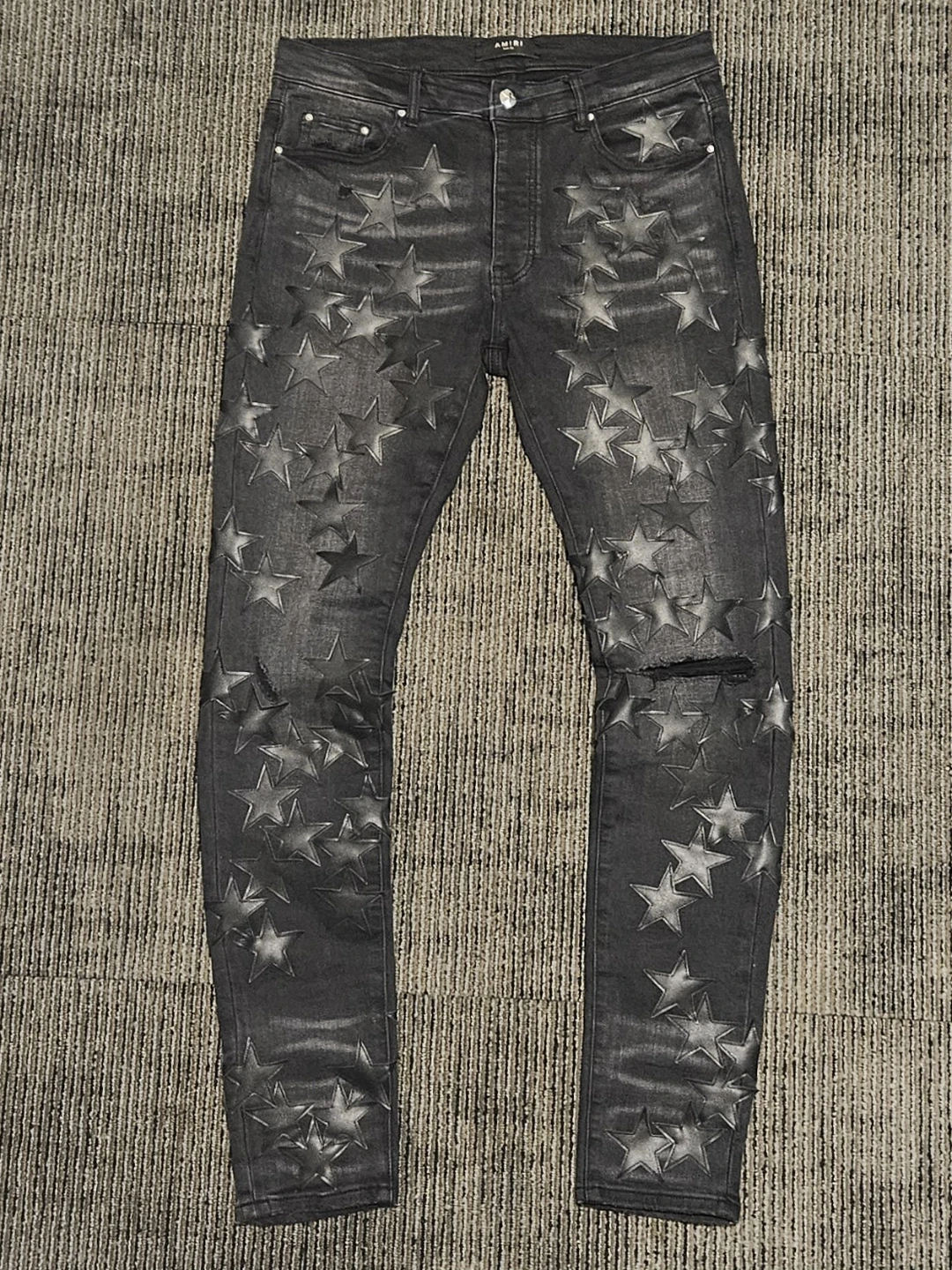 REAL AUTHENTIC Black Chemist Amiri Men's Jeans