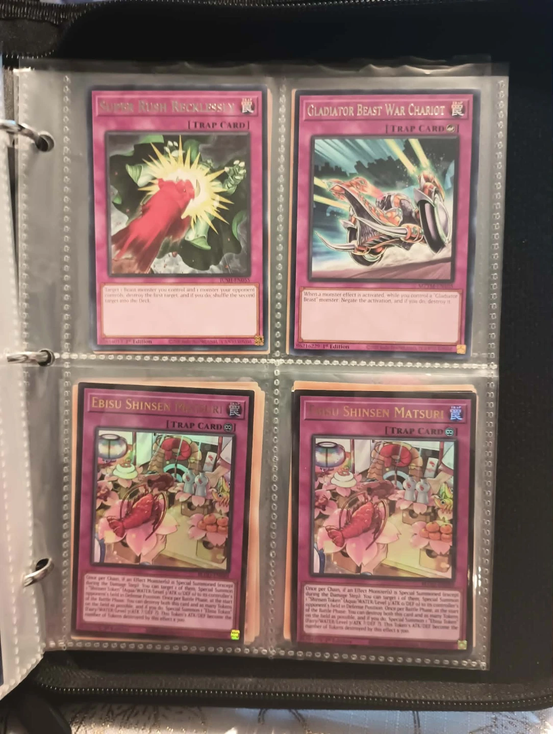 Yugioh Cards Dark Magician Girl Binder part 3 end