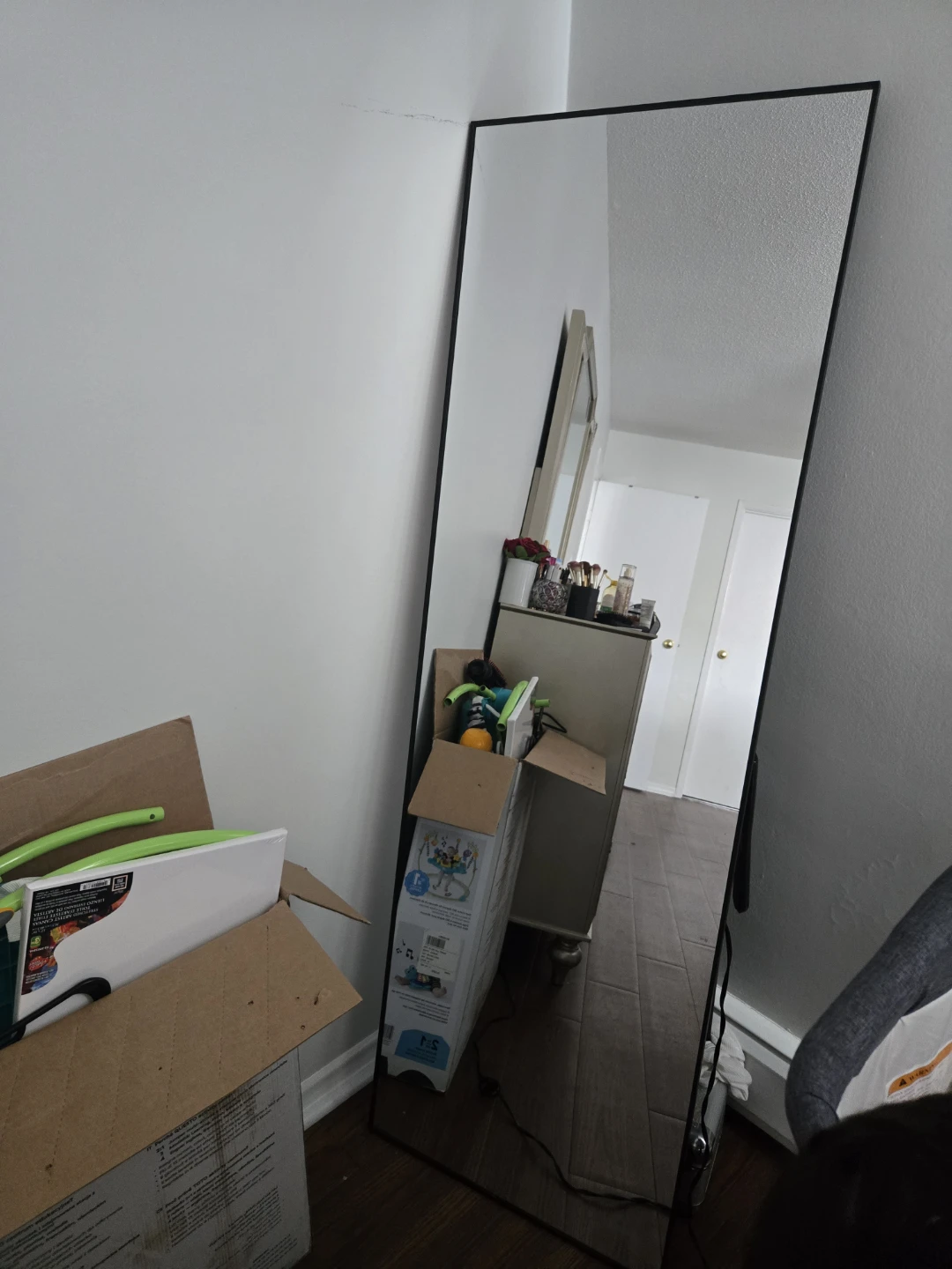 KOCOUY Black Full Length Mirror 64"x21" - photo 3