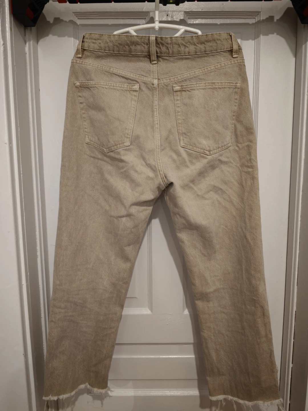 MANGO Denim Havana Straight Leg Jeans - Tan - photo 3