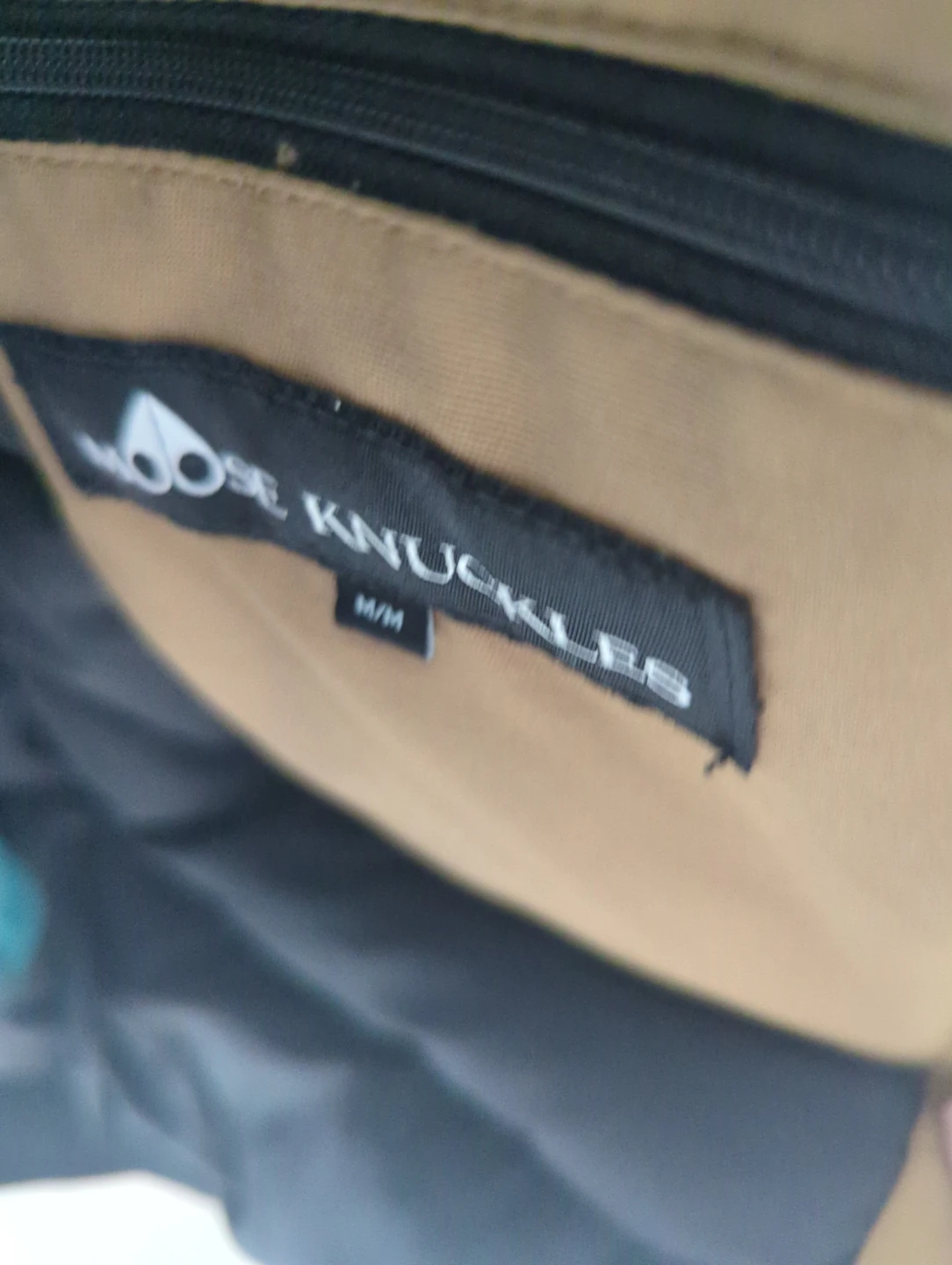 Moose Knuckles Down Filled Bomber Jacket M/M Tan - photo 3