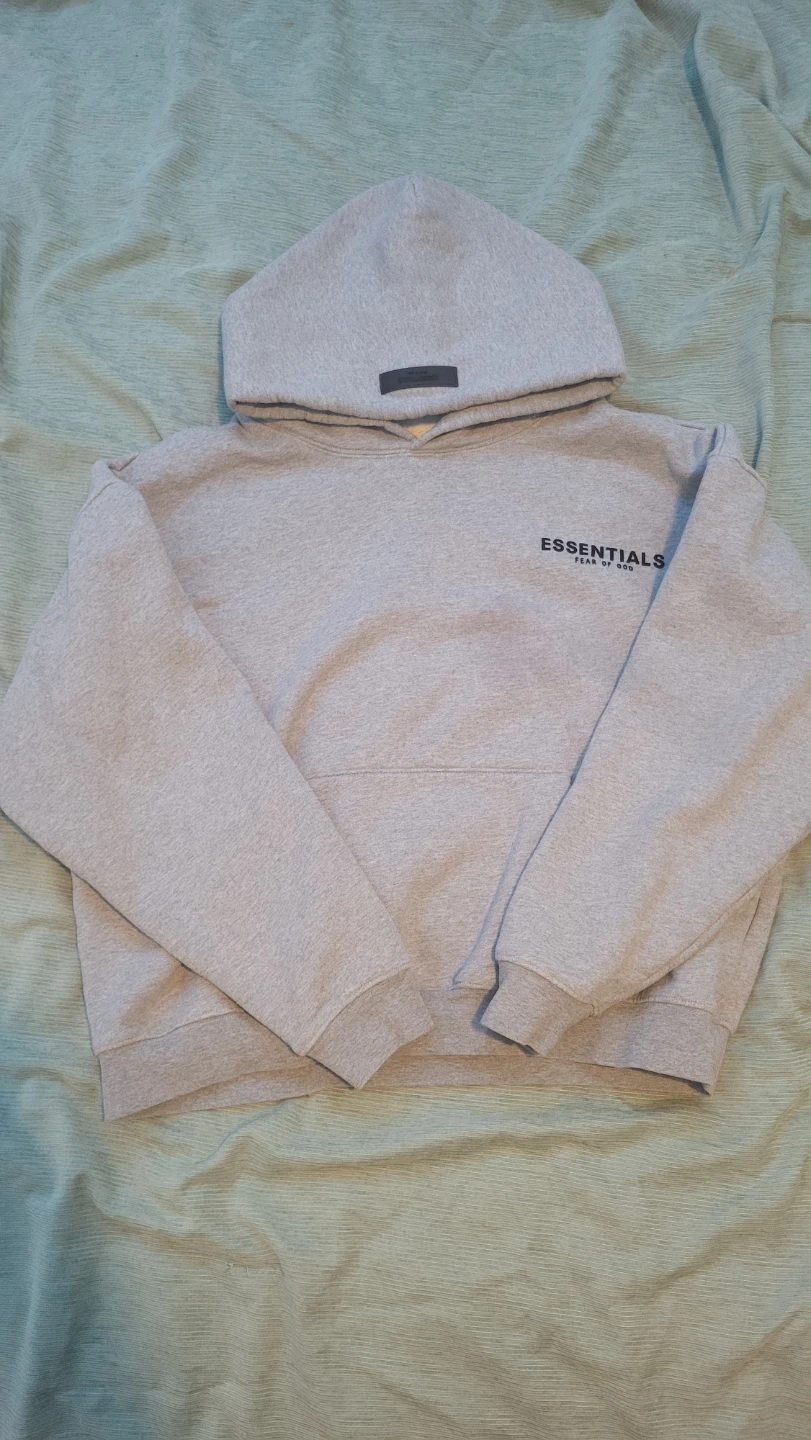 ESSENTIALS Fear of God Grey Hoodie