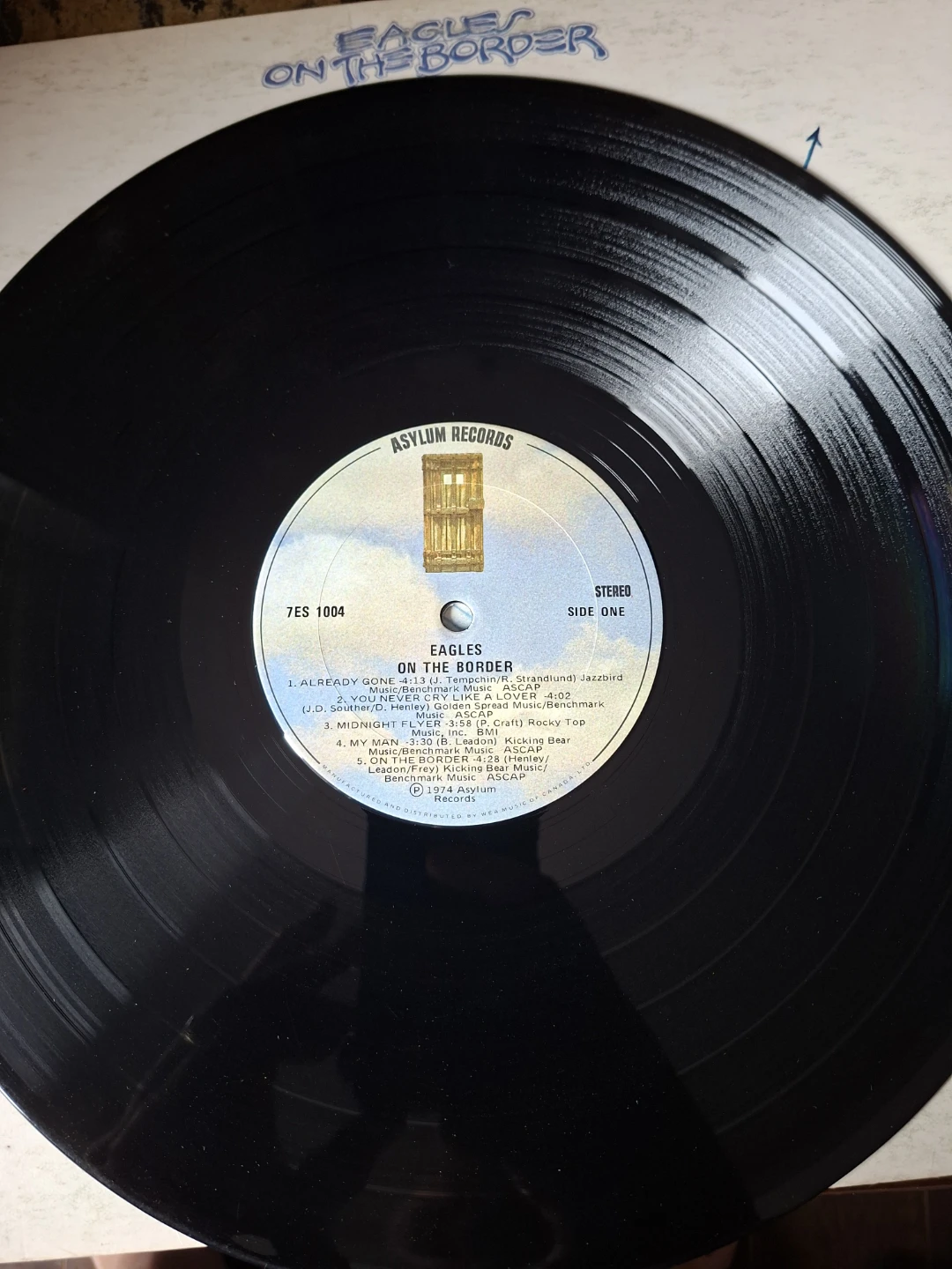 Eagles On The Border Vinyl Record - photo 3