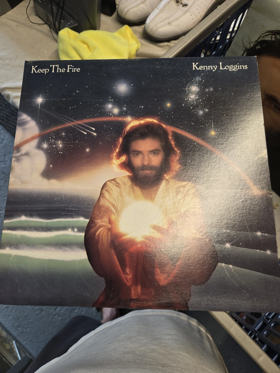 Kenny Loggins Keep The Fire Vinyl Record
