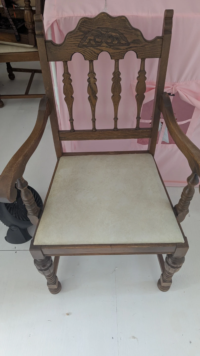 Wooden Dining Table with Chairs - photo 3