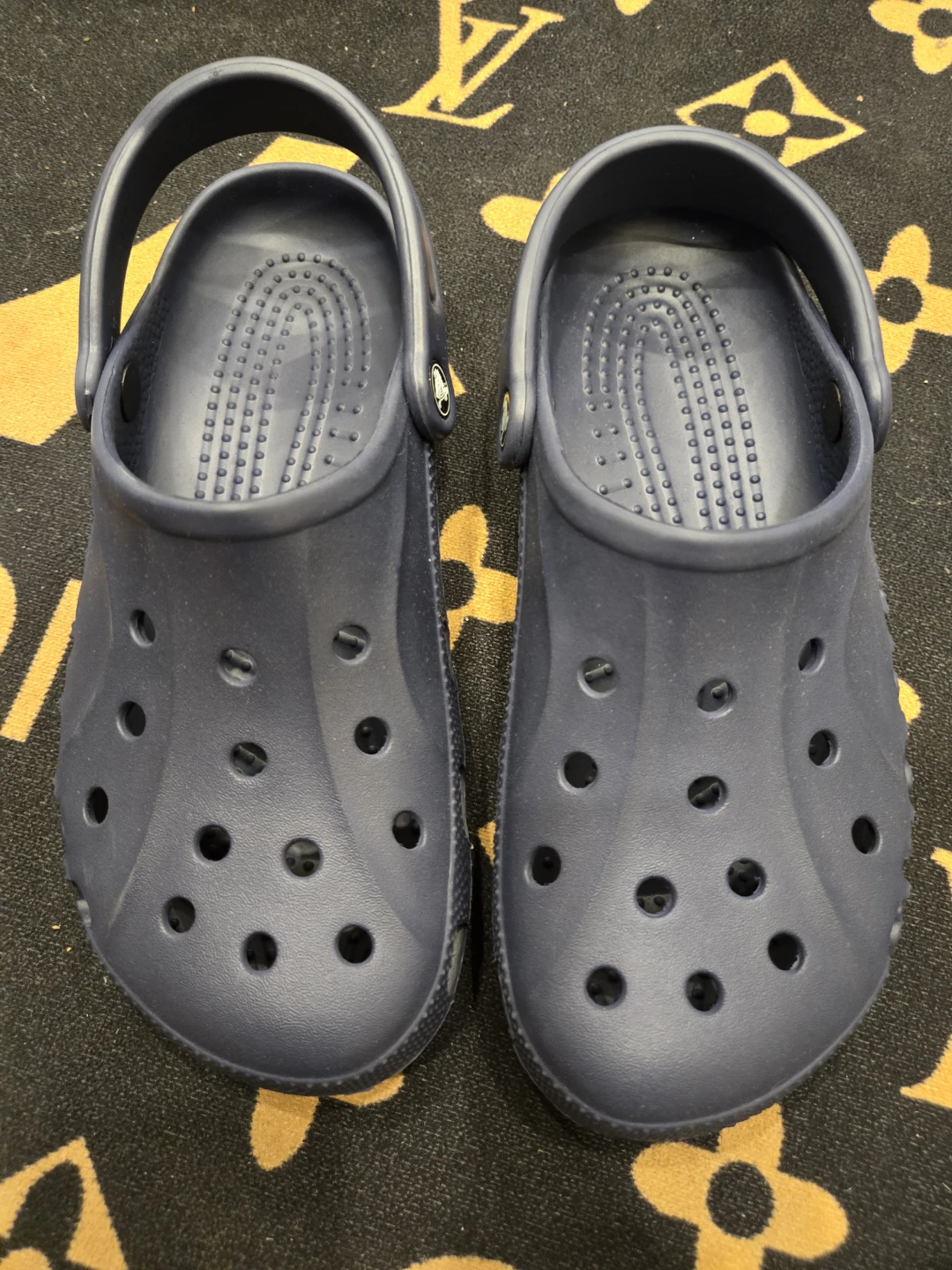 Crocs Clogs Size 7 Navy Blue