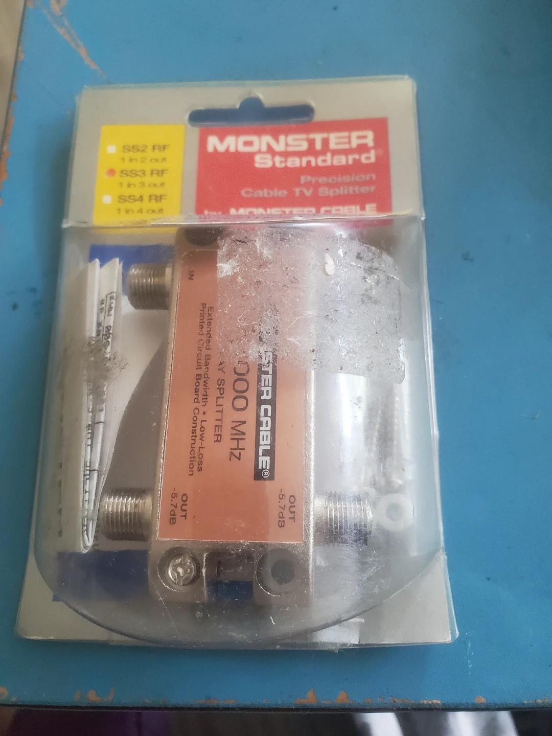 Monster Standard Precision Cable TV Splitter 1000 MHz