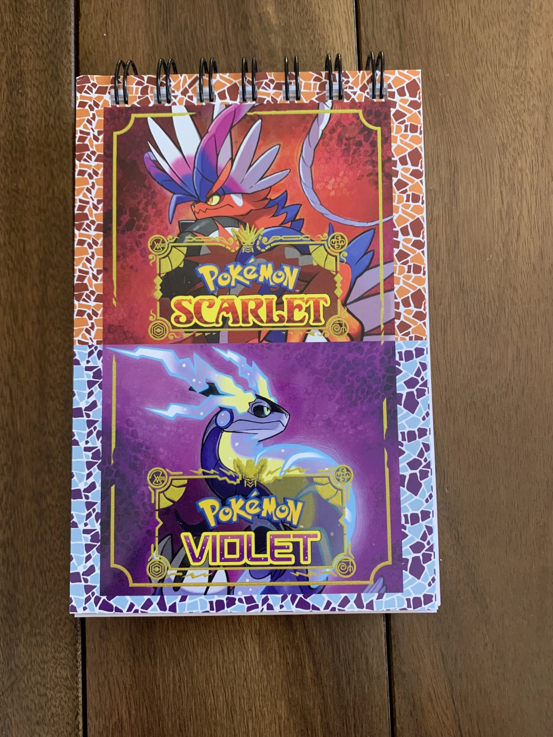 Pokémon Scarlet & Violet Nintendo Switch Notebook