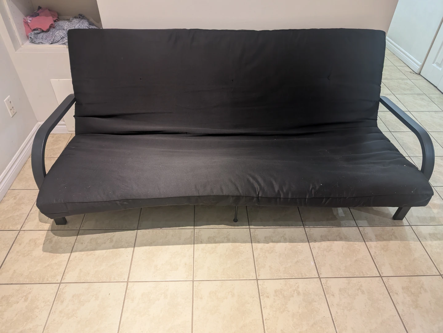 Black Futon Sofa