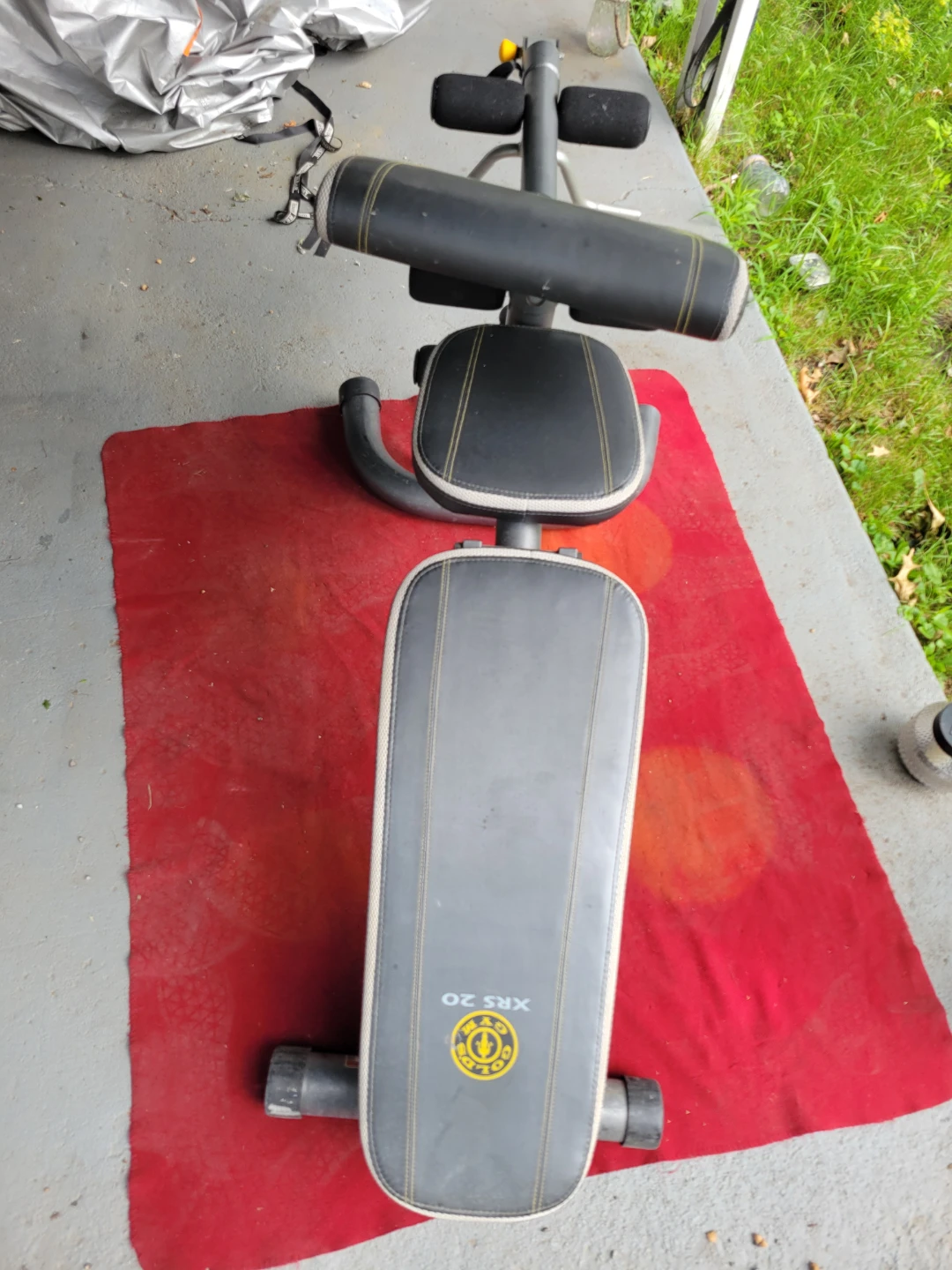 GOLD'S GYM  6 POSITIONS ADJUSTABLE BENCH  WITH PREACHER PAD - photo 3