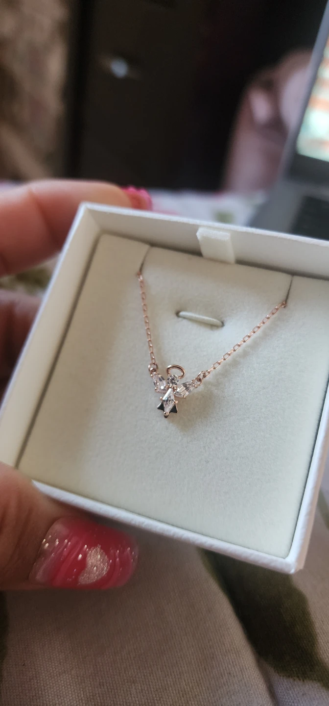 Swarovski Angel Necklace