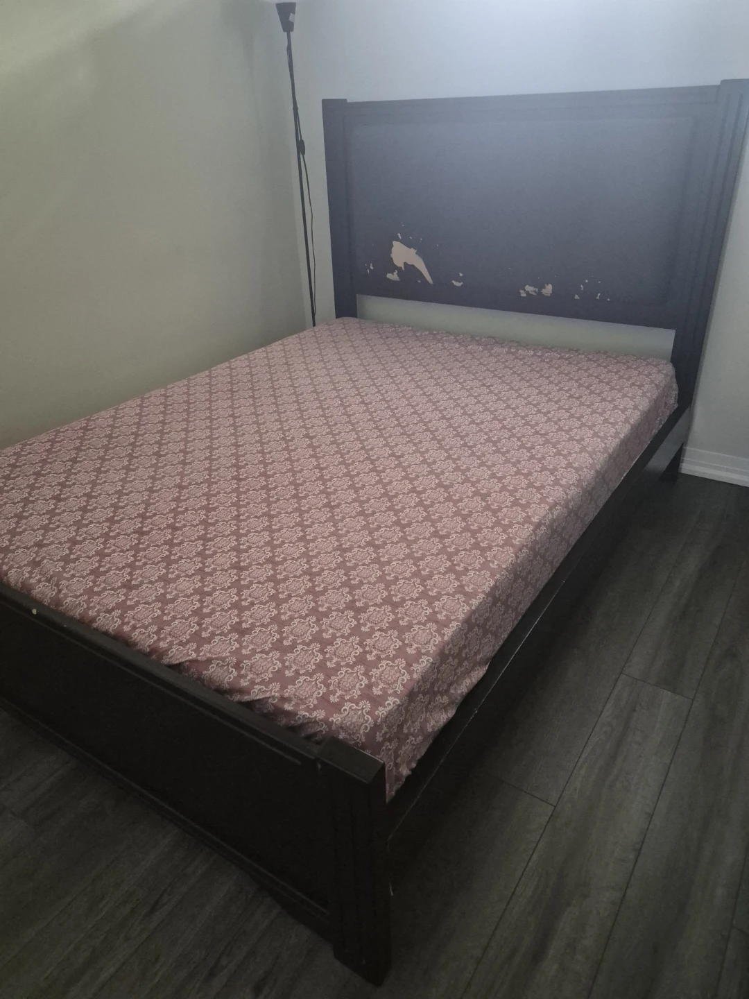 Queen Bed Frame with Padded Headboard - photo 3