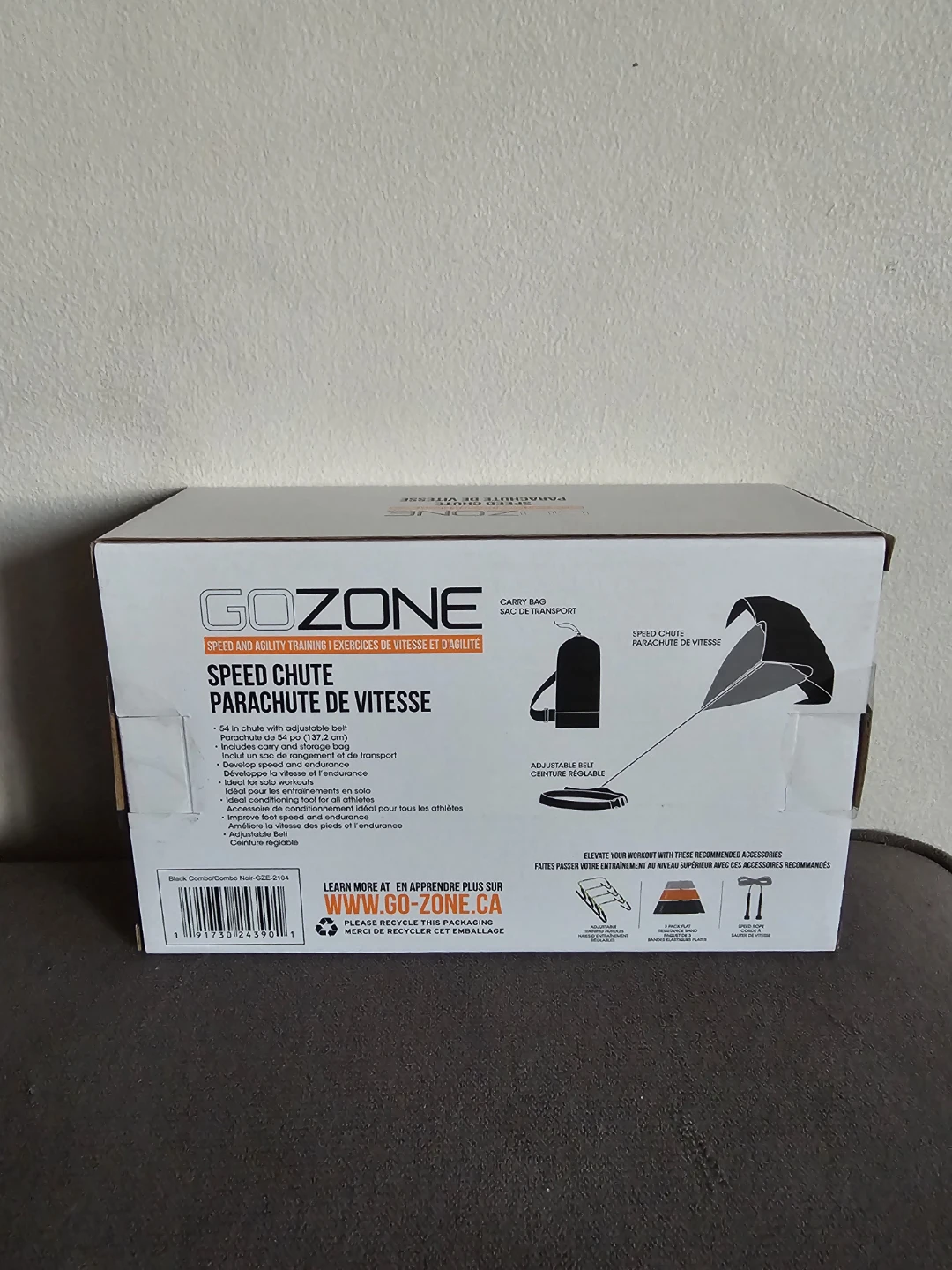 GOZONE Speed Chute, Black Combo 💪🏃‍♀️🏃‍♂️👟 - photo 3