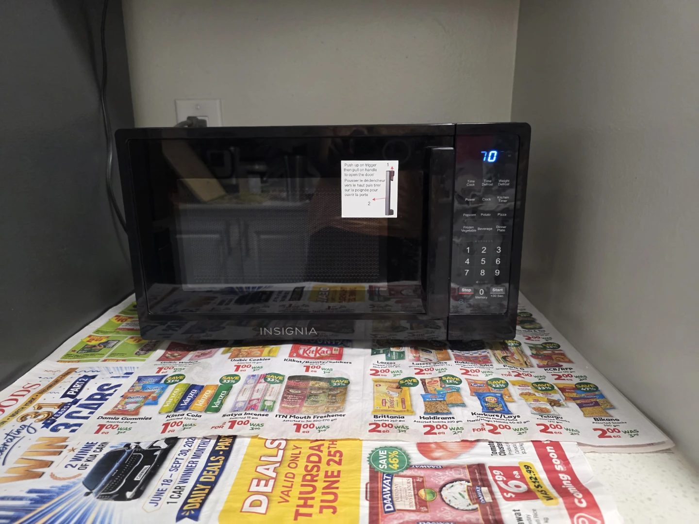 Insignia Black Microwave - photo 2