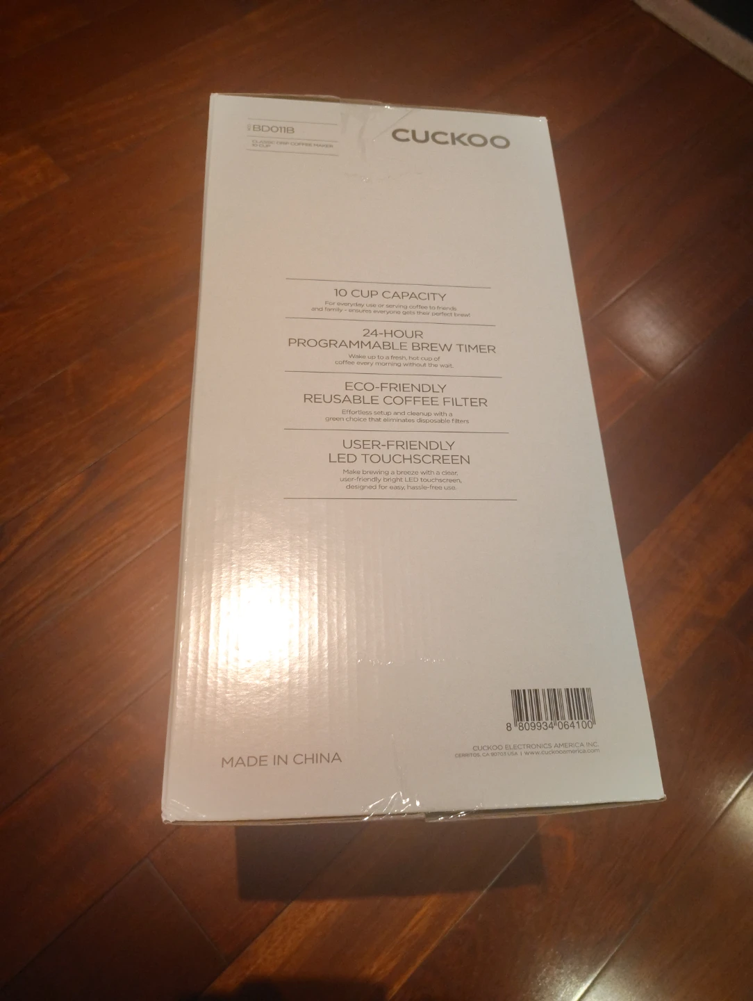 CUCKOO Classic Drip Coffee Maker 10 Cup BDO11B - photo 2