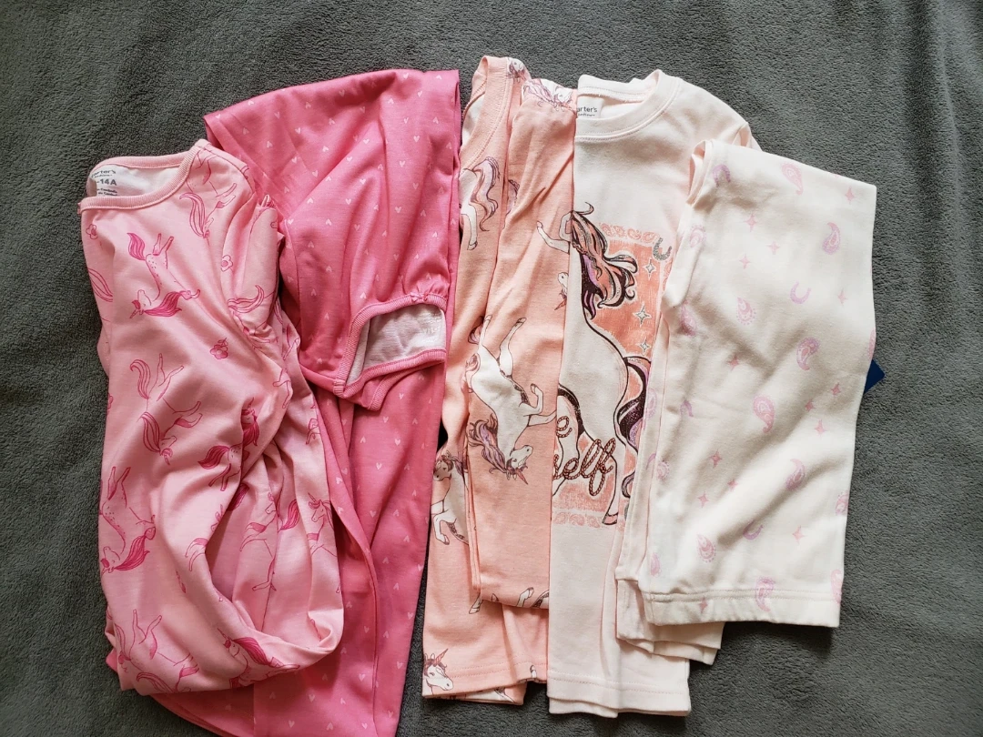 Carter's Kids Unicorn Pajama Set - Size 12-14 - photo 2