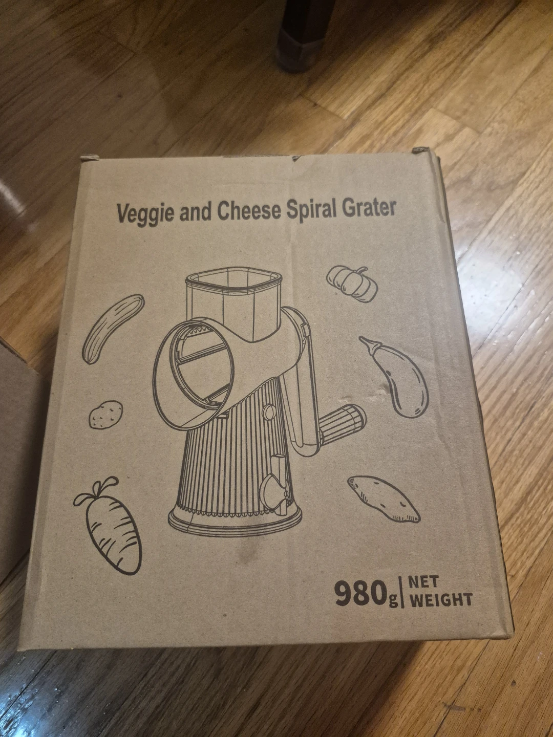 Veggie and Cheese Spiral Grater