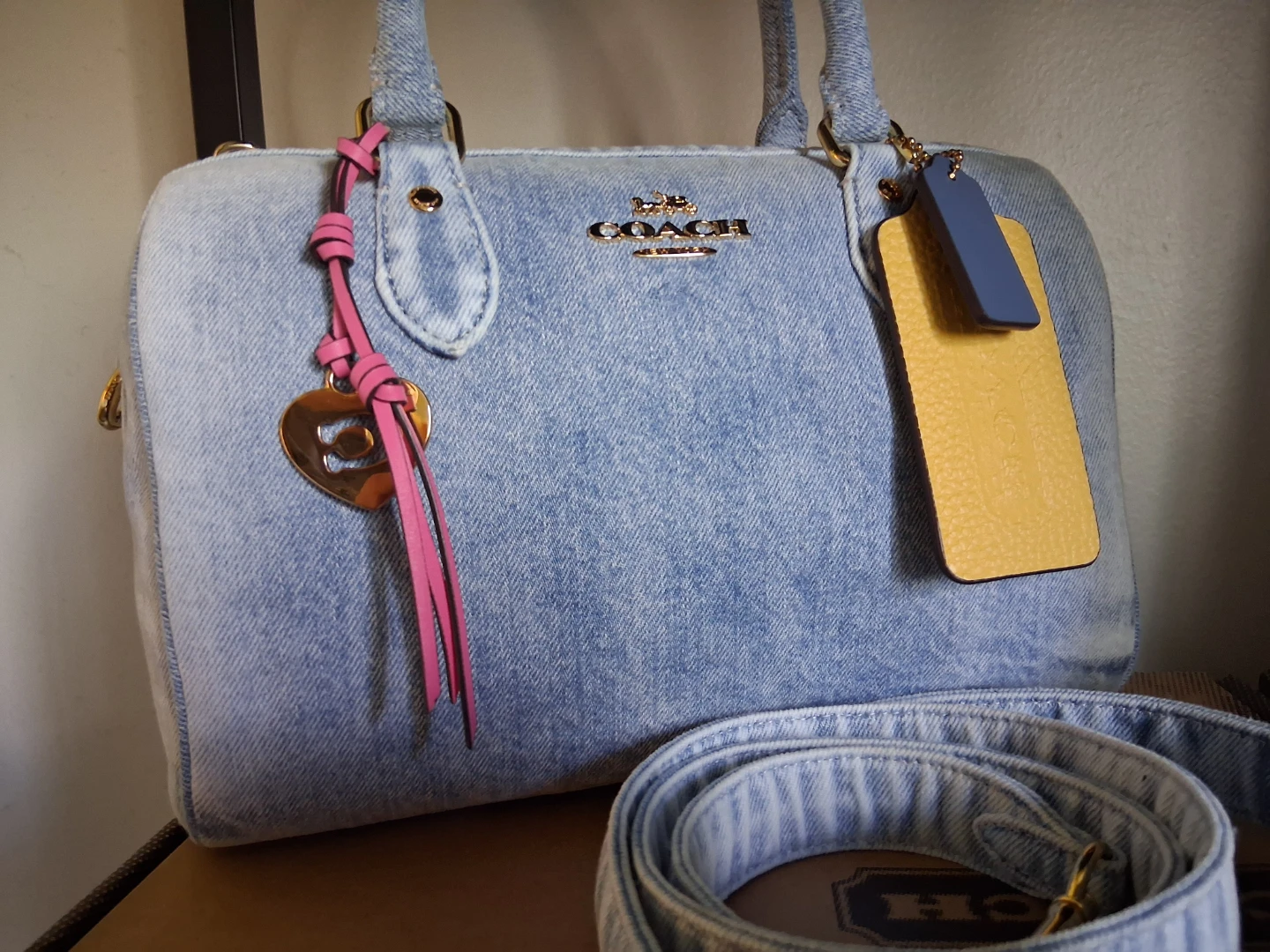 Coach loved denim rowan