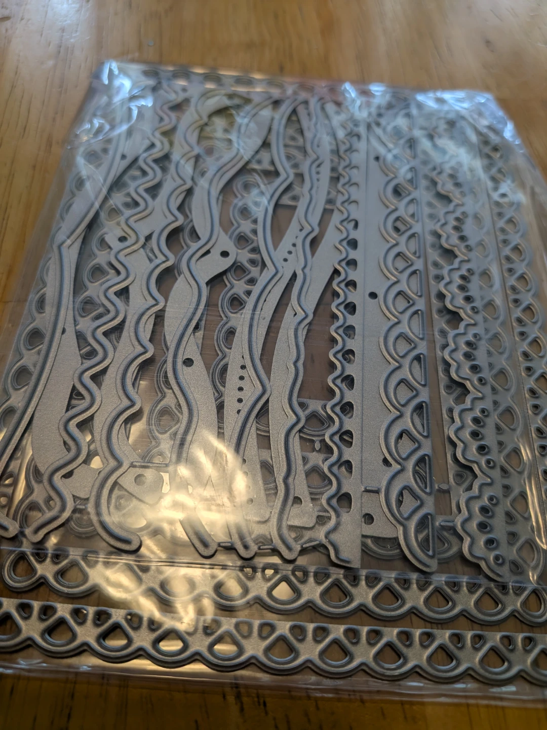 Embossing stencils
