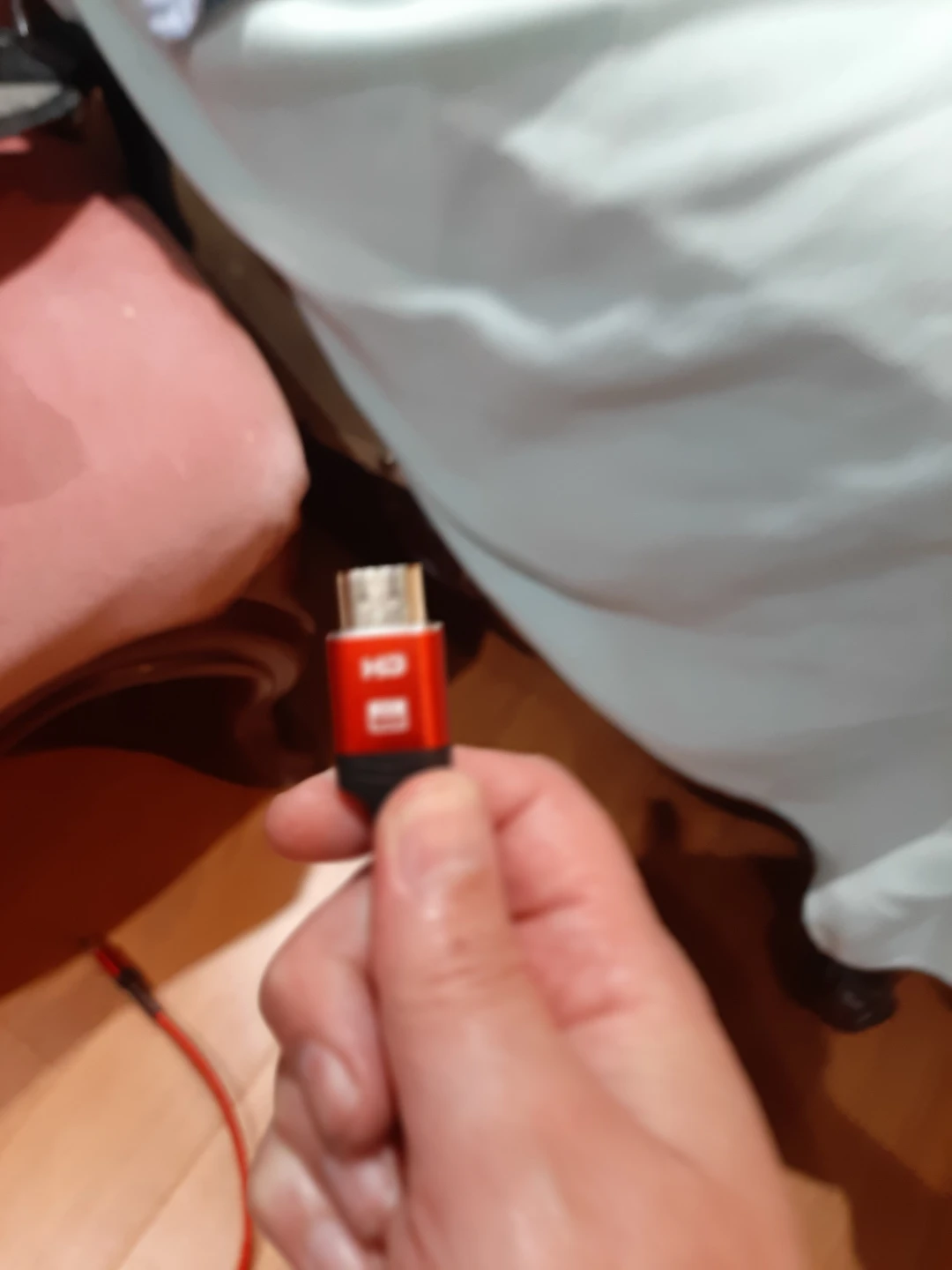 Red HDMI Adapter Cable