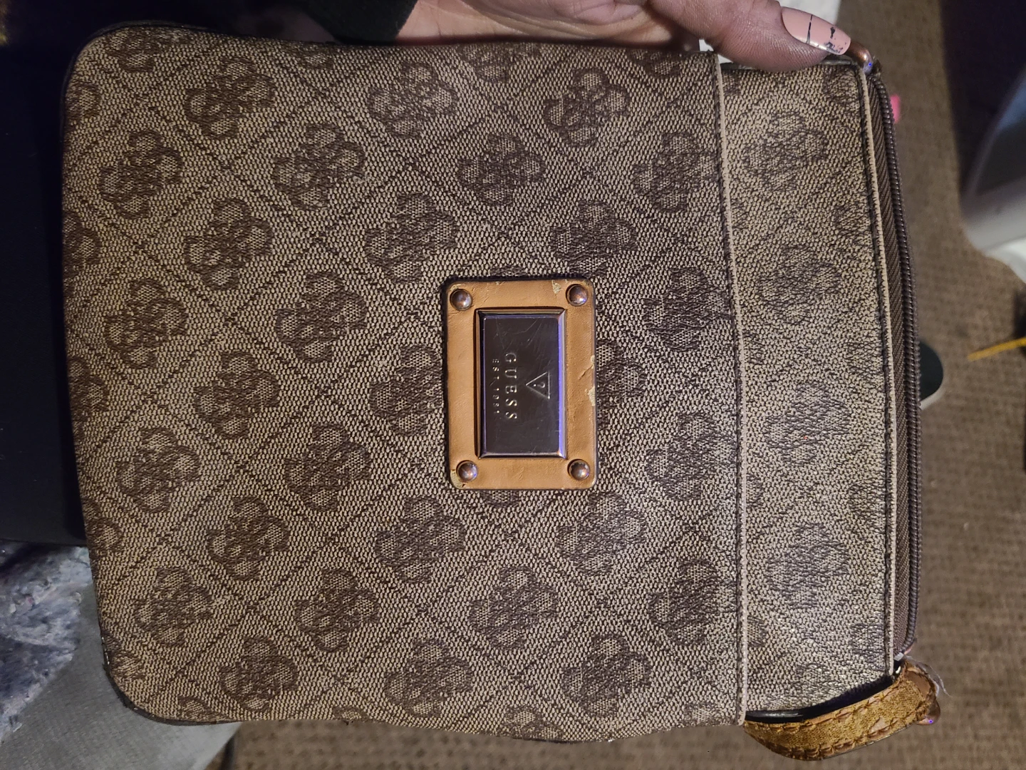 Guess Monogram Crossbody Bag - photo 4